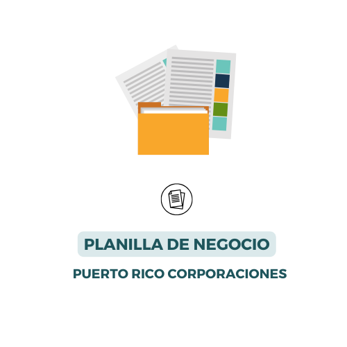 Planillas de Negocio para Corporacion Regular