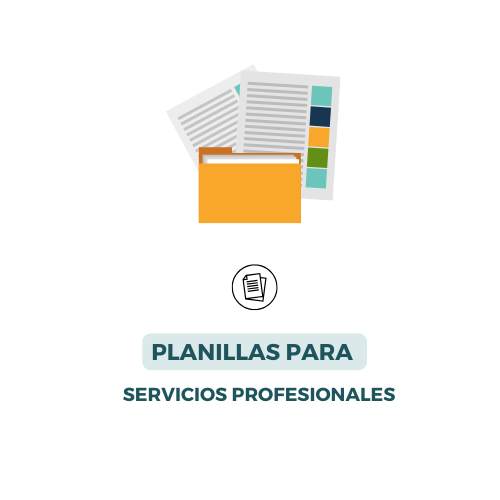 Planillas para Servicios Profesionales